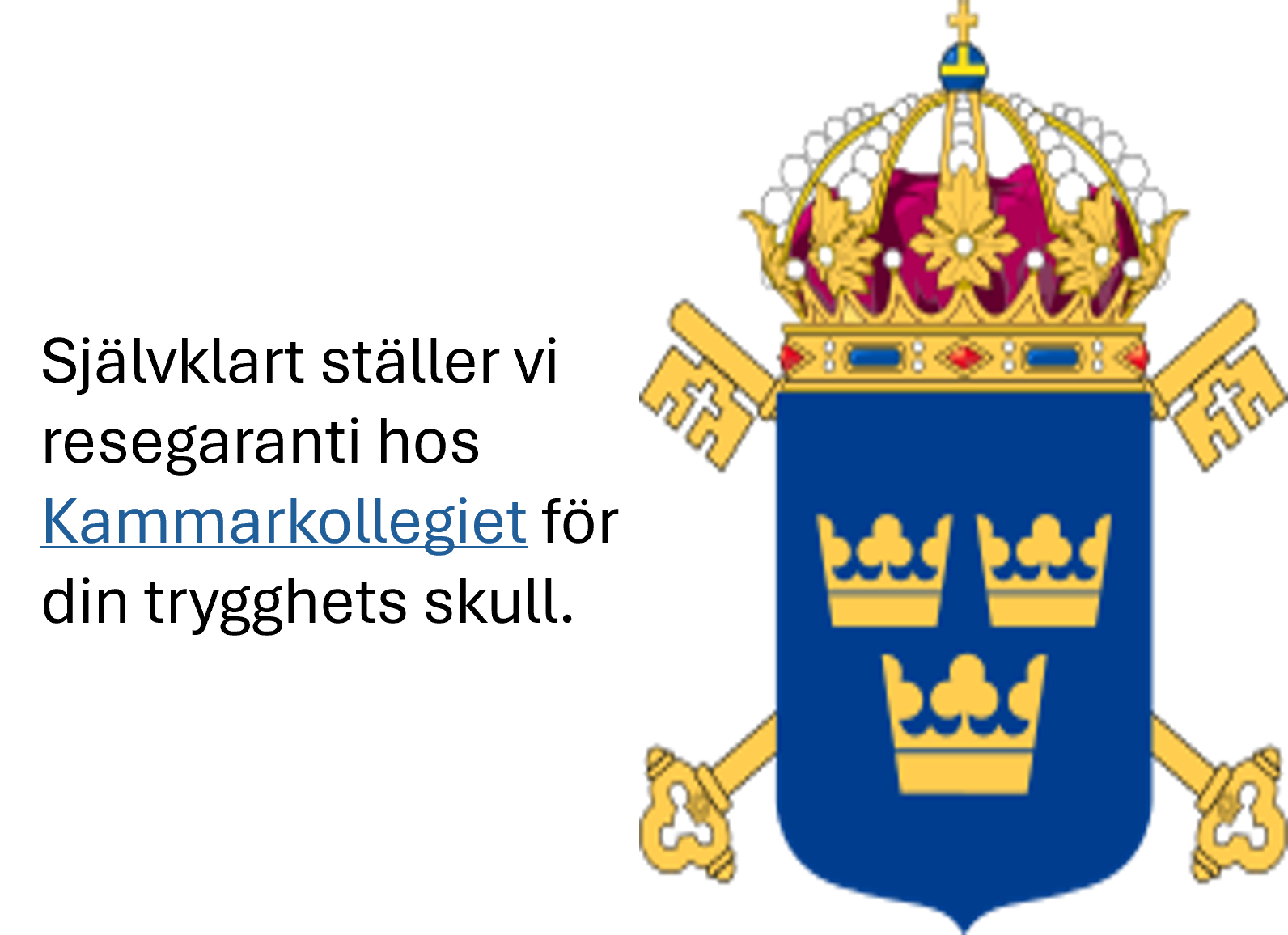 Resegaranti på Marcialongaresan och alla andra.